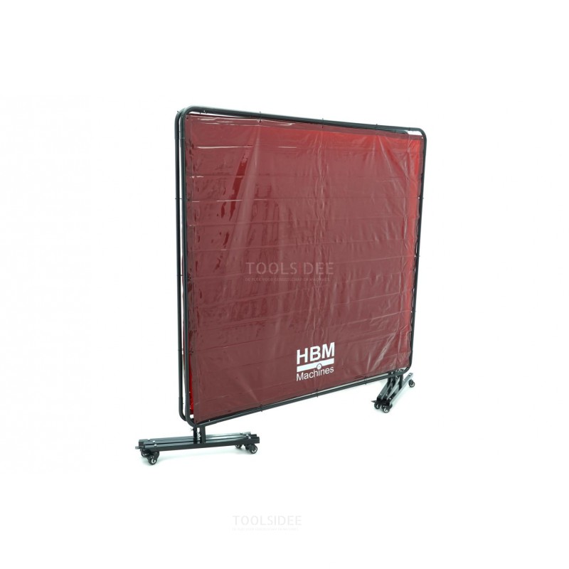 HBM mobile welding screen 174 x 522 cm 