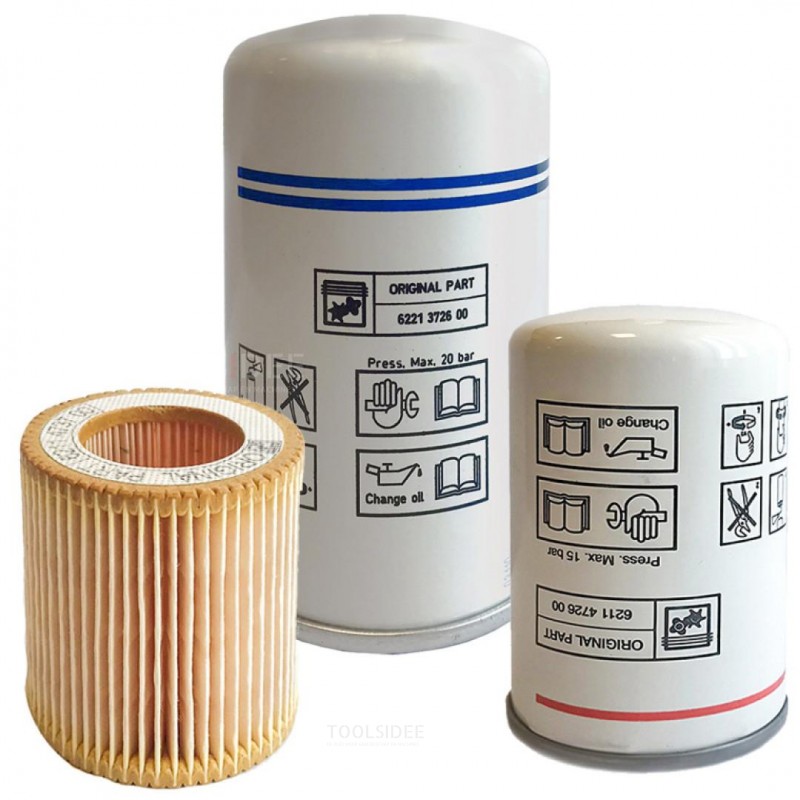 Set filtri FIAC 2901370007 per compressori a vite Michelin 