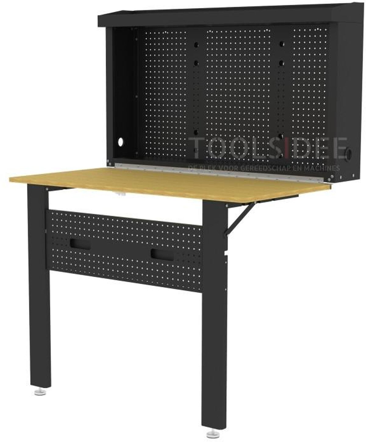 HBM sammenleggbar arbeidsbenk for veggmontering 120 x 66 cm 
