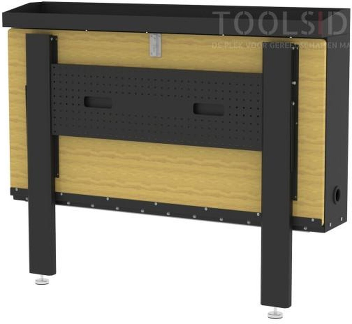 HBM sammenleggbar arbeidsbenk for veggmontering 120 x 66 cm 