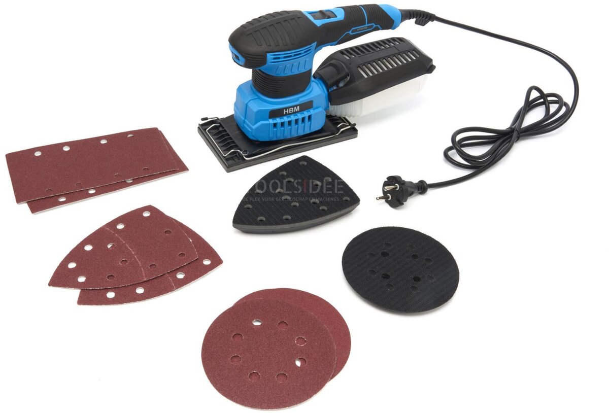 HBM 3-i-1 multifunksjonell palmesliper 