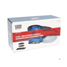 HBM 3-i-1 multifunksjonell palmesliper 