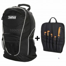 Toolpack backpack multifunctional 2-in-1 Sane black 