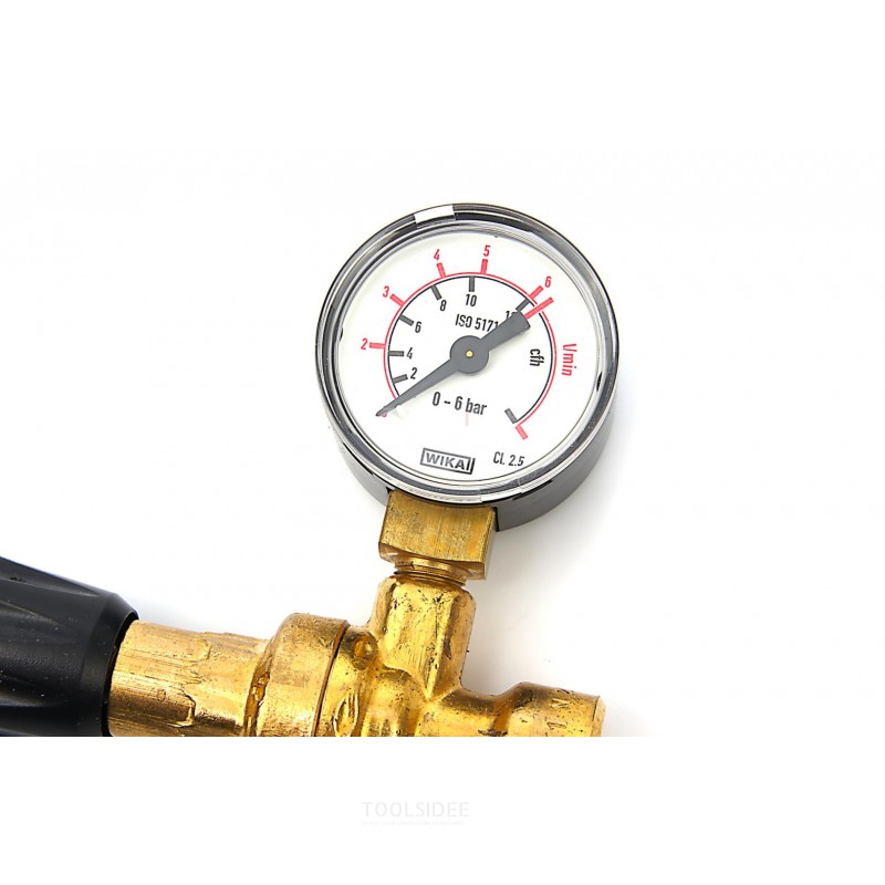 HBM Pressure regulator single manometer Argon/Co2