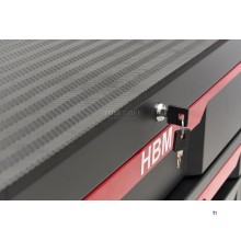 HBM Werkzeugwagen, 12 Schubladen, 106 cm, schwarz
