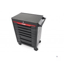 HBM verktøyvogn 7 skuffer, 68 cm, sort HBM verktøyvogn 7 skuffer, 68 cm, sort