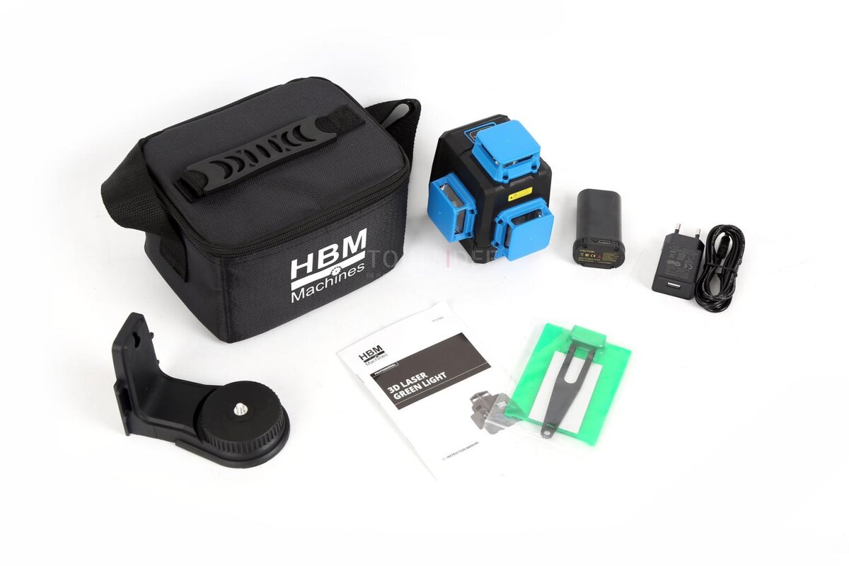 HBM laser 360° grønt lys