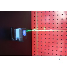 HBM Laser liner 2 linjer med grønt lys