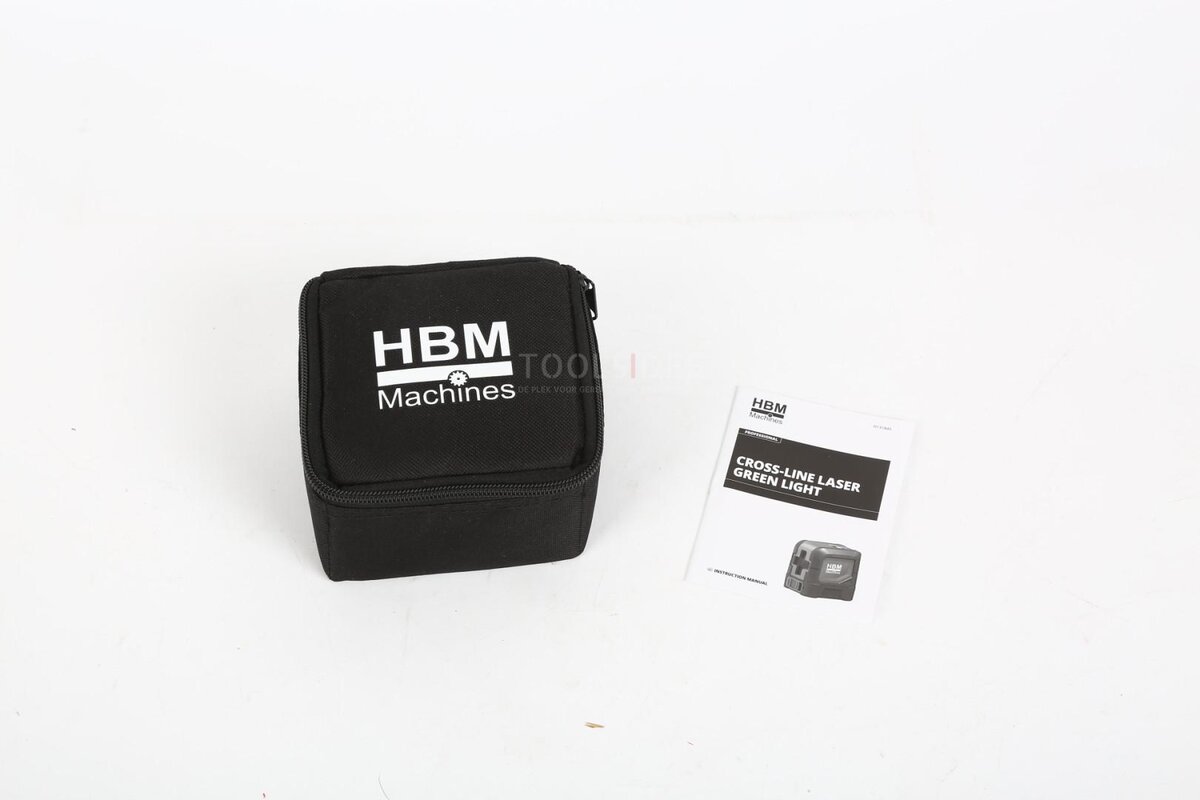 HBM Laser liner 2 linjer med grønt lys