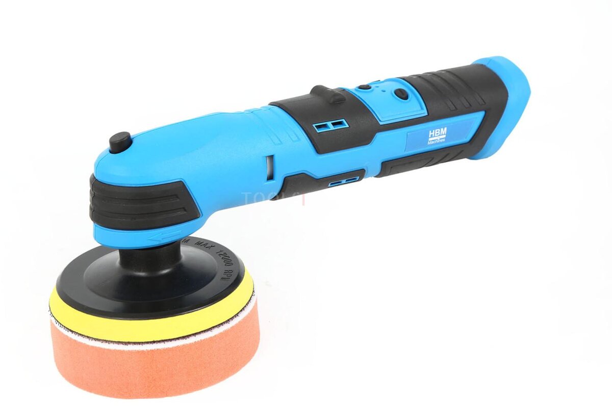 HBM polierer auf accu, 100 mm, 10.8 Volt, Power10 HBM polierer auf accu, 100 mm, 10.8 Volt, Power10