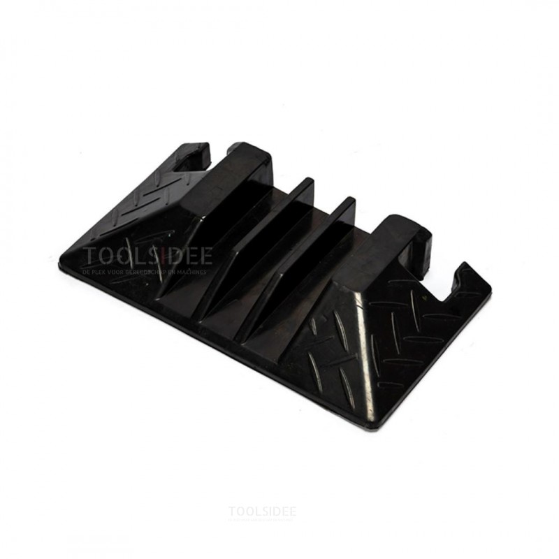 HBM end cap for 3 channel cable duct