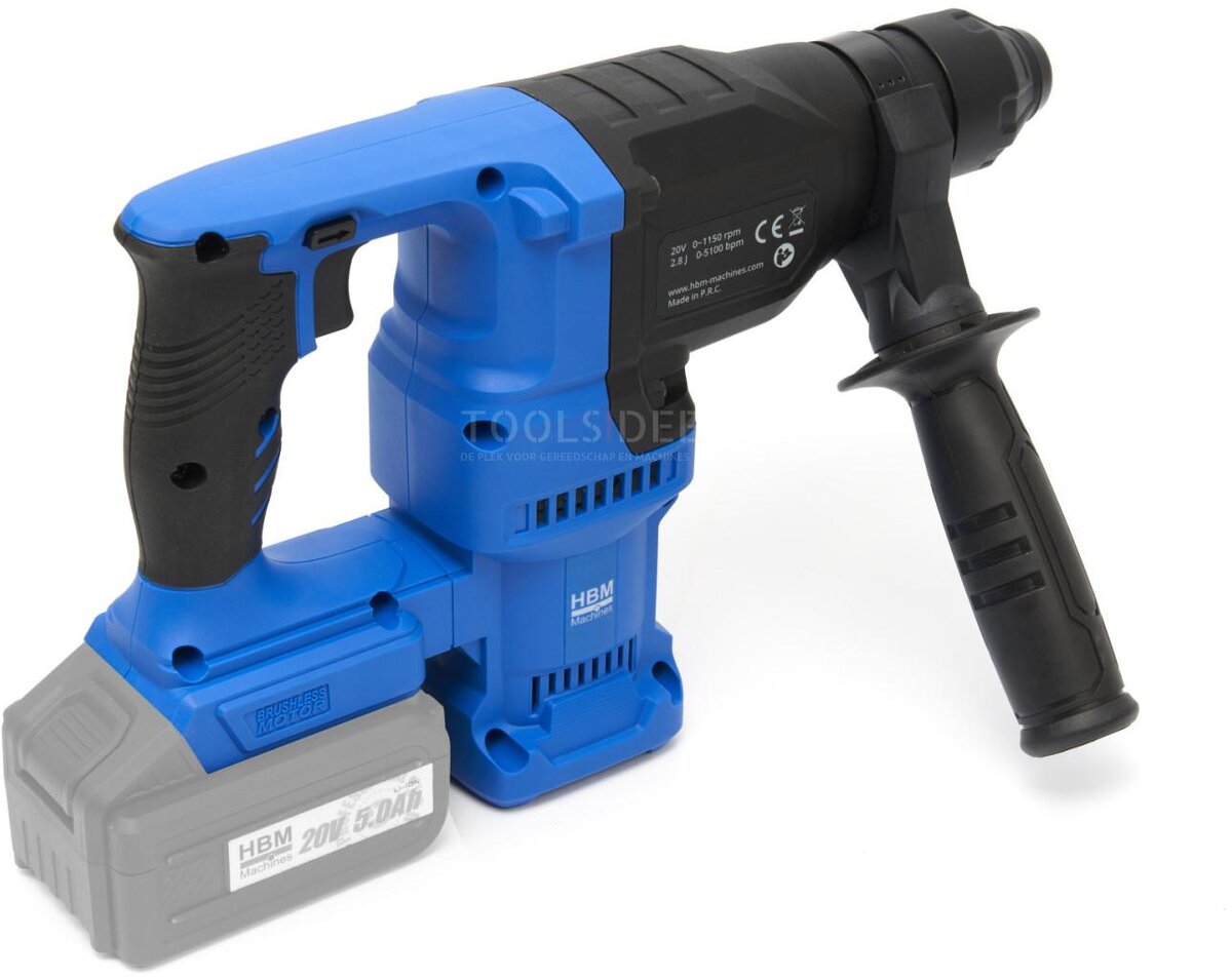 HBM SDS plus akku-bohrhammer 20 Volt Power20.5