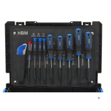 HBM mobil verktygsväska set 105 delar