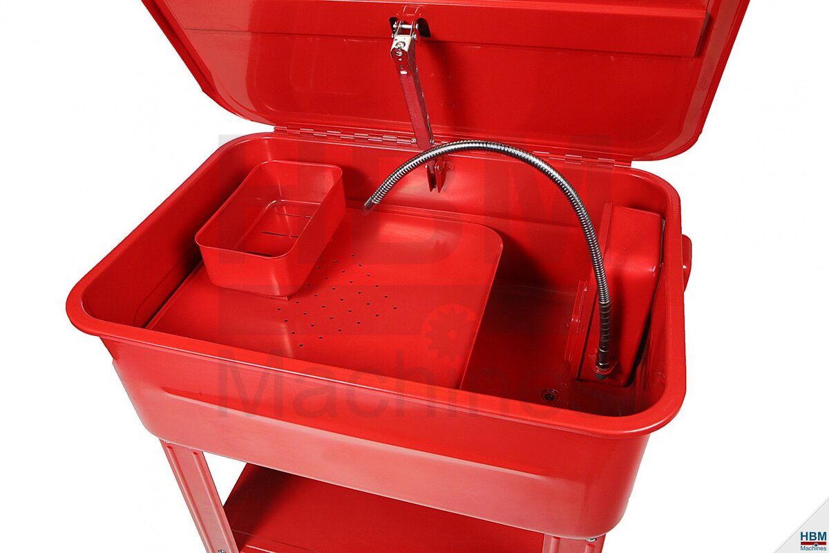 HBM 90 liter degreaser tray with pump HBM 90 liter degreaser tray with pump