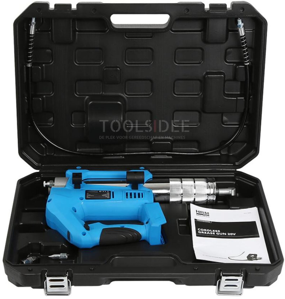 HBM batteri fedtsprøjte komplet 20 Volt Power20,5 HBM batteri fedtsprøjte komplet 20 Volt Power20,5