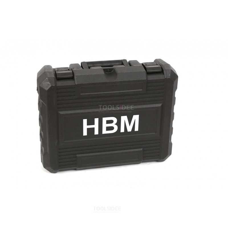 HBM-akkuvasaran vedin, 350 Nm, 20 volttia, teho 20,5 