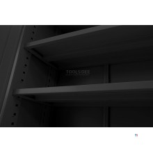 HBM Profi Tool cabinet with 4 shelves black HBM Profi Tool cabinet with 4 shelves black