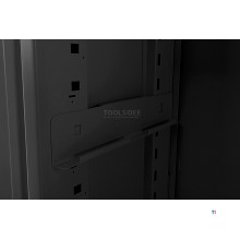 HBM Profi Tool cabinet with 4 shelves black HBM Profi Tool cabinet with 4 shelves black