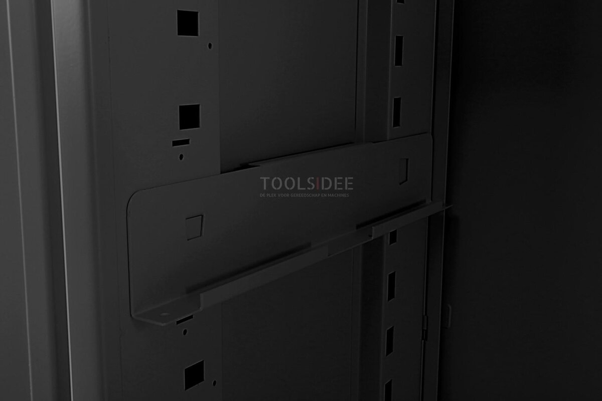 HBM Profi Tool cabinet with 4 shelves black HBM Profi Tool cabinet with 4 shelves black