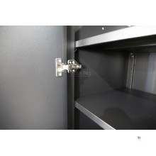 HBM expert modulært verkstedsystem, 10 deler, sort rød