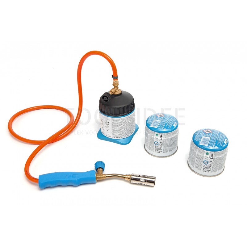 CFH gas soldering burner lm3000 including 2 gas canisters