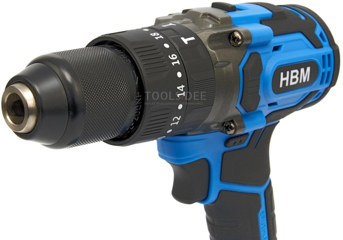 HBM batteri kombinationssæt, vinkelsliber, slagnøgle, boremaskine 20 Volt Power20.5 HBM batteri kombinationssæt, vinkelsliber, slagnøgle, boremaskine 20 Volt Power20.5