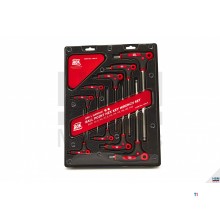 AOK 9-delers profesjonell T-håndbøyle Metrich AOK 9-delers profesjonell T-håndbøyle Metrich