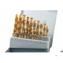 HBM 1-13x0,5mm HSS - TIN-pinnoitettu poranteräsarja HBM 1-13x0,5mm HSS - TIN-pinnoitettu poranteräsarja