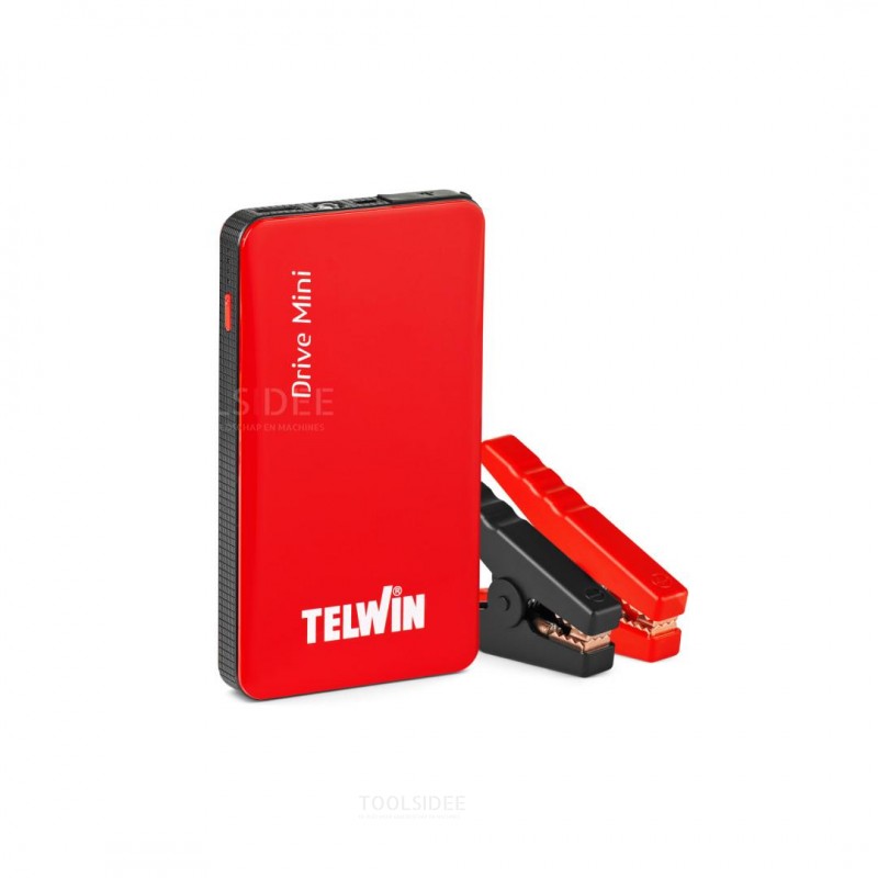 Arrancador multifuncional Telwin Drive Mini, power bank 12 voltios, 829563 