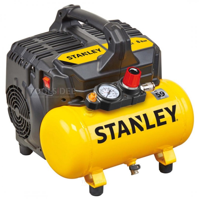 Compressore Stanley Silent 6 litri DST100/8/6 