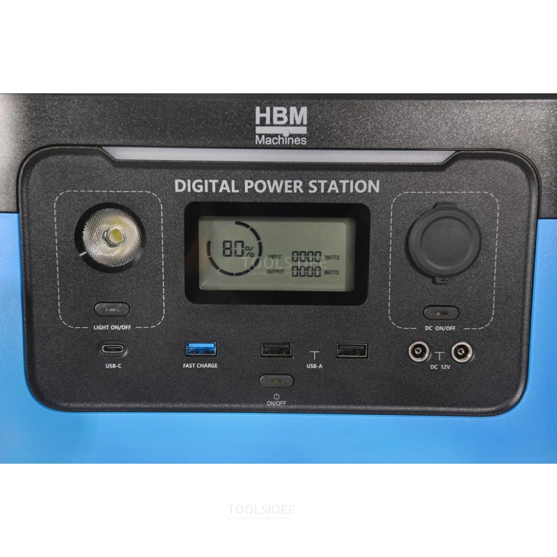HBM Mobiele Powerbank 600 Watt 