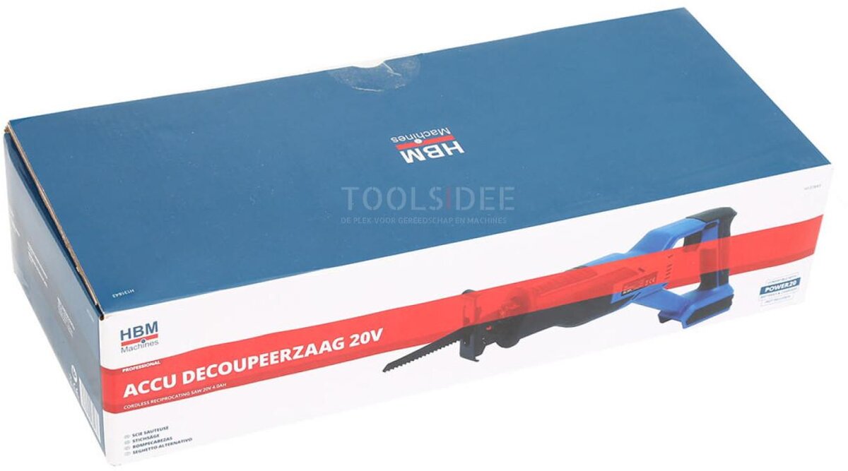 HBM akku stempelsav 20 Volt Power20,5 