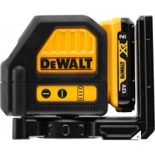 DeWalt battery self-leveling cross line laser set, 2 lines, 30 meters, green, 10.8 Volt, DCE088D1G 