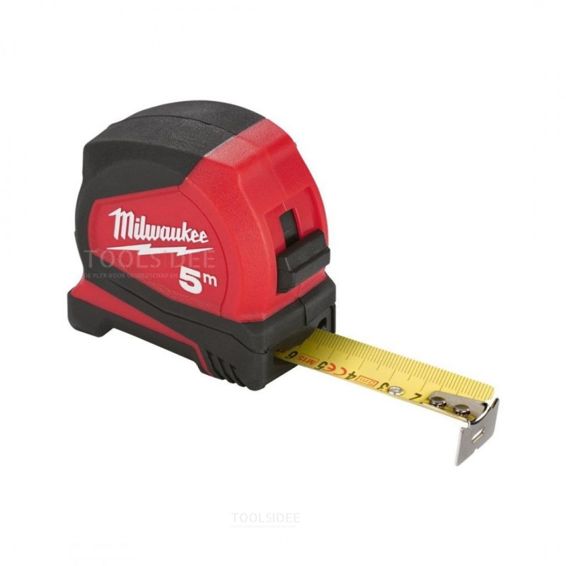 Ruban à mesurer Milwaukee Pro Compact, 5 mètres 
