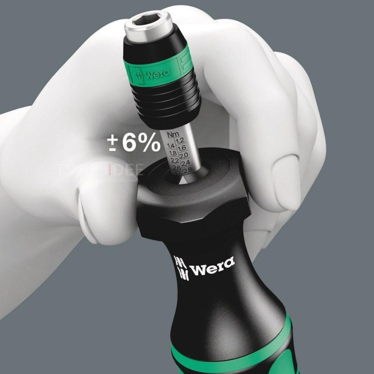 Drehmomentschlüssel Wera Serie 7400 Kraftform verstellbar 