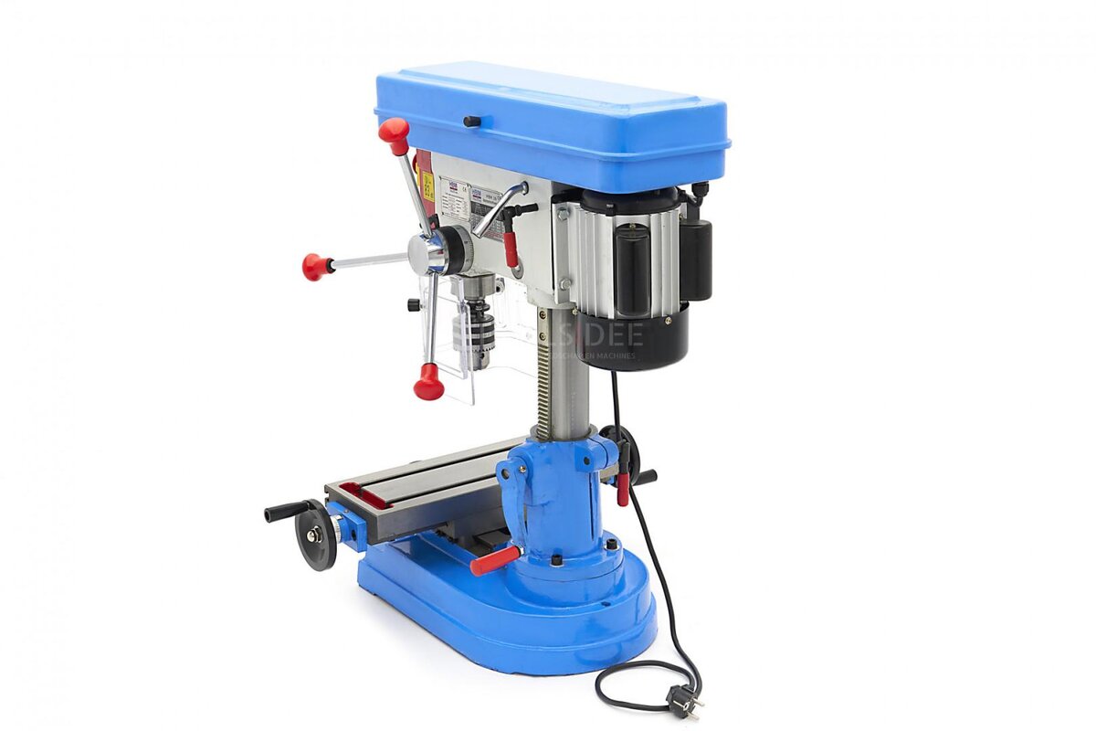 HBM 16 Boremaskin / fresemaskin med beskyttelsesdeksel 