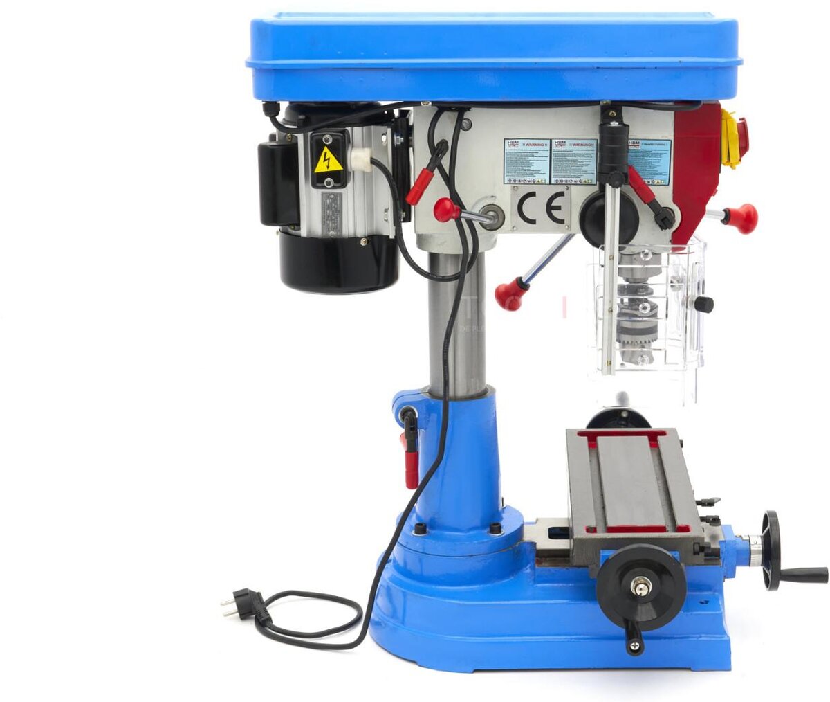 HBM 16 Boremaskin / fresemaskin med beskyttelsesdeksel 