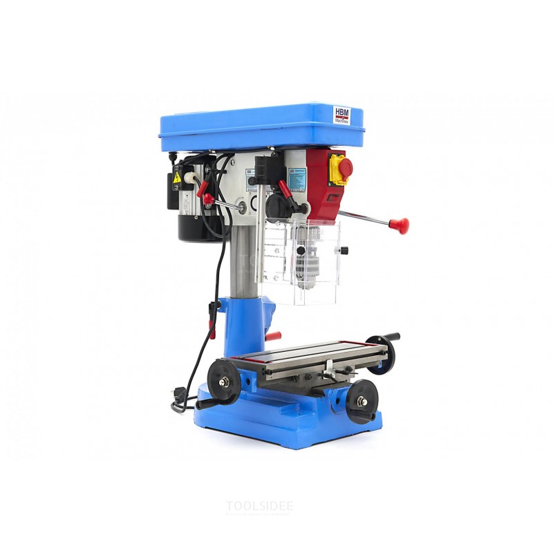 HBM 16 Drilling machine / milling machine with protective cover 
