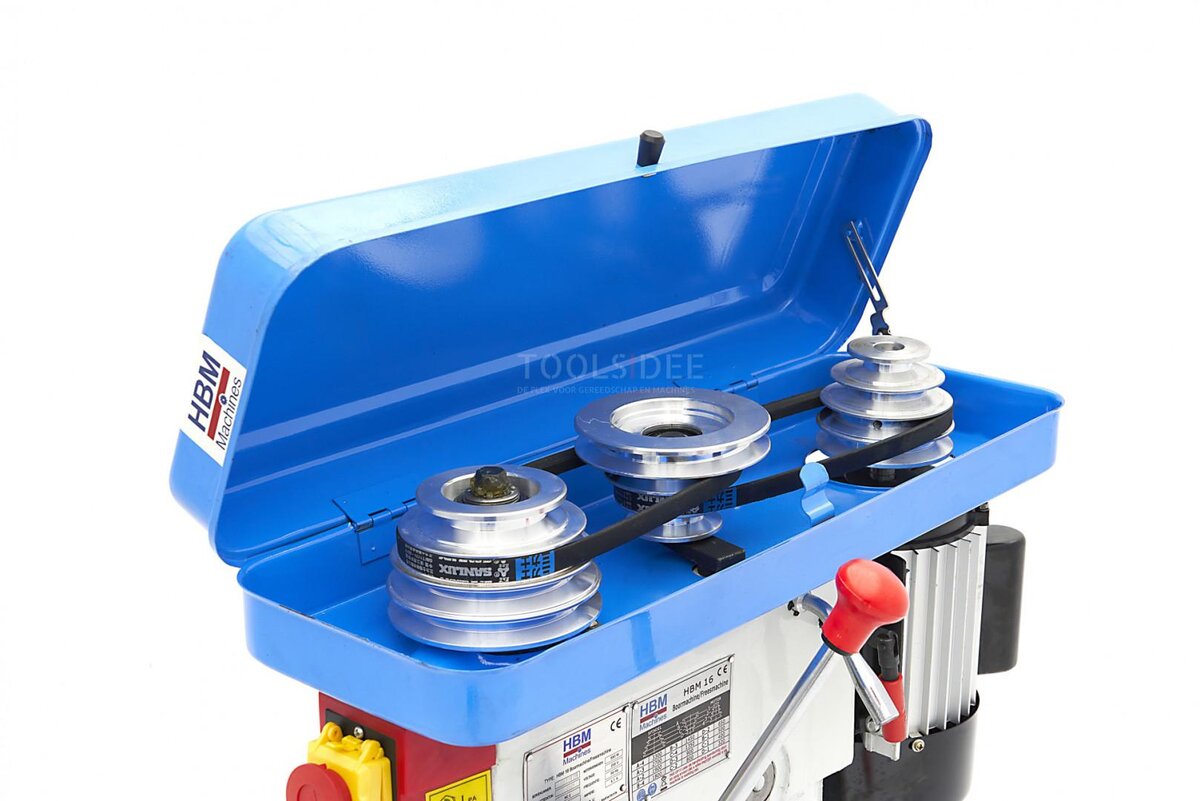 HBM 16 Boremaskin / fresemaskin med beskyttelsesdeksel 