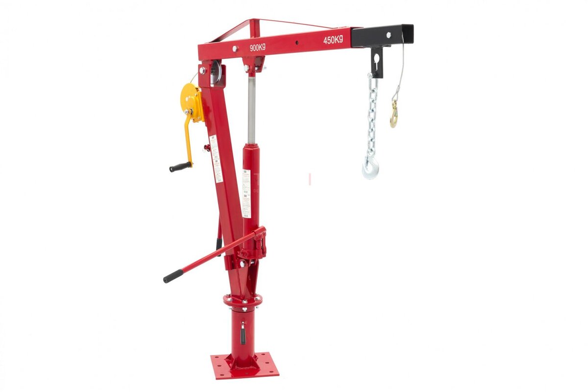 HBM 900 Kilo hydraulischer Anhängerkran, Ladekran HBM 900 Kilo hydraulischer Anhängerkran, Ladekran