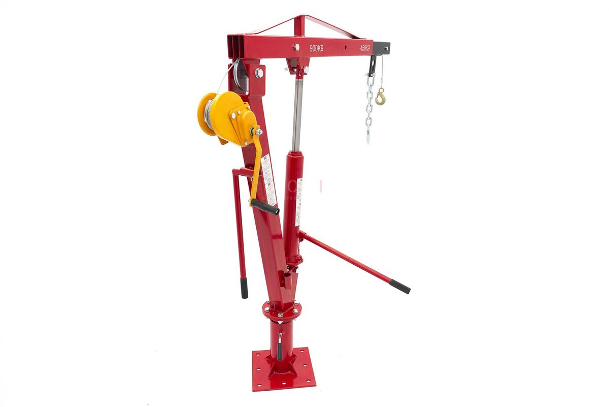 HBM 900 Kilo hydraulischer Anhängerkran, Ladekran HBM 900 Kilo hydraulischer Anhängerkran, Ladekran