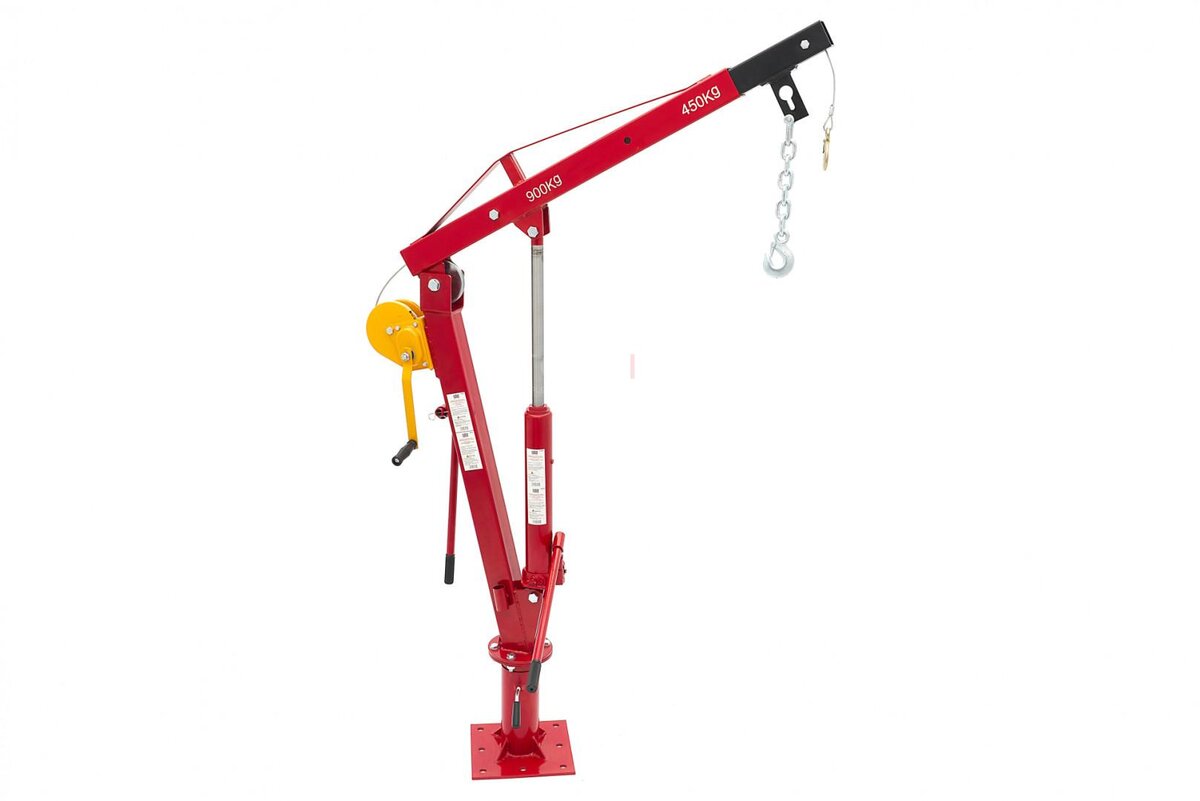 HBM 900 Kilo hydraulischer Anhängerkran, Ladekran HBM 900 Kilo hydraulischer Anhängerkran, Ladekran