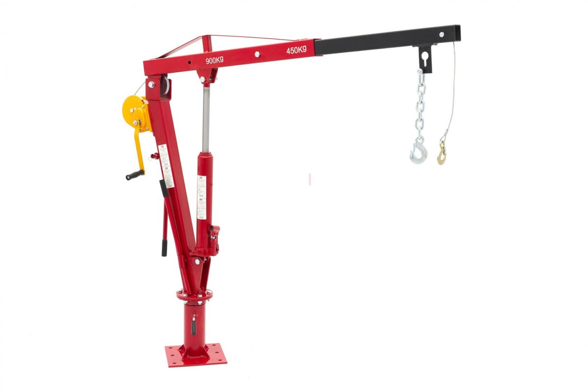 HBM 900 Kilo hydraulischer Anhängerkran, Ladekran HBM 900 Kilo hydraulischer Anhängerkran, Ladekran