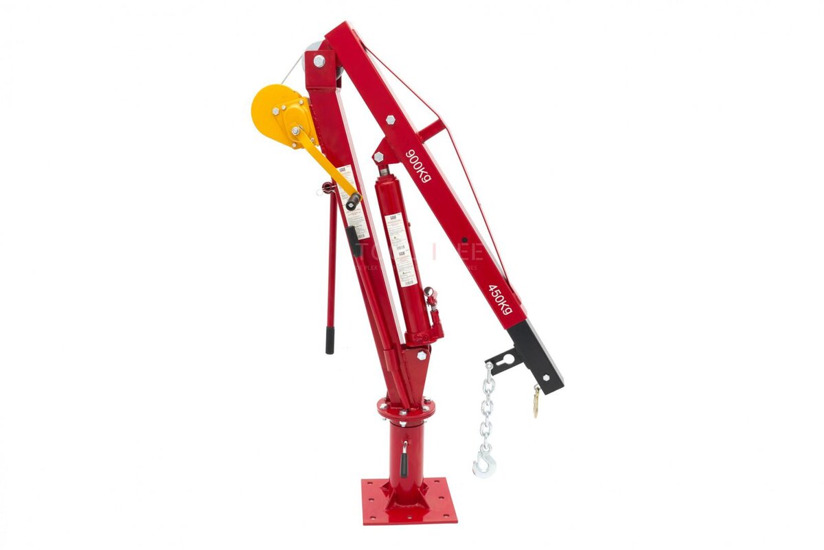 HBM 900 Kilo hydraulischer Anhängerkran, Ladekran HBM 900 Kilo hydraulischer Anhängerkran, Ladekran