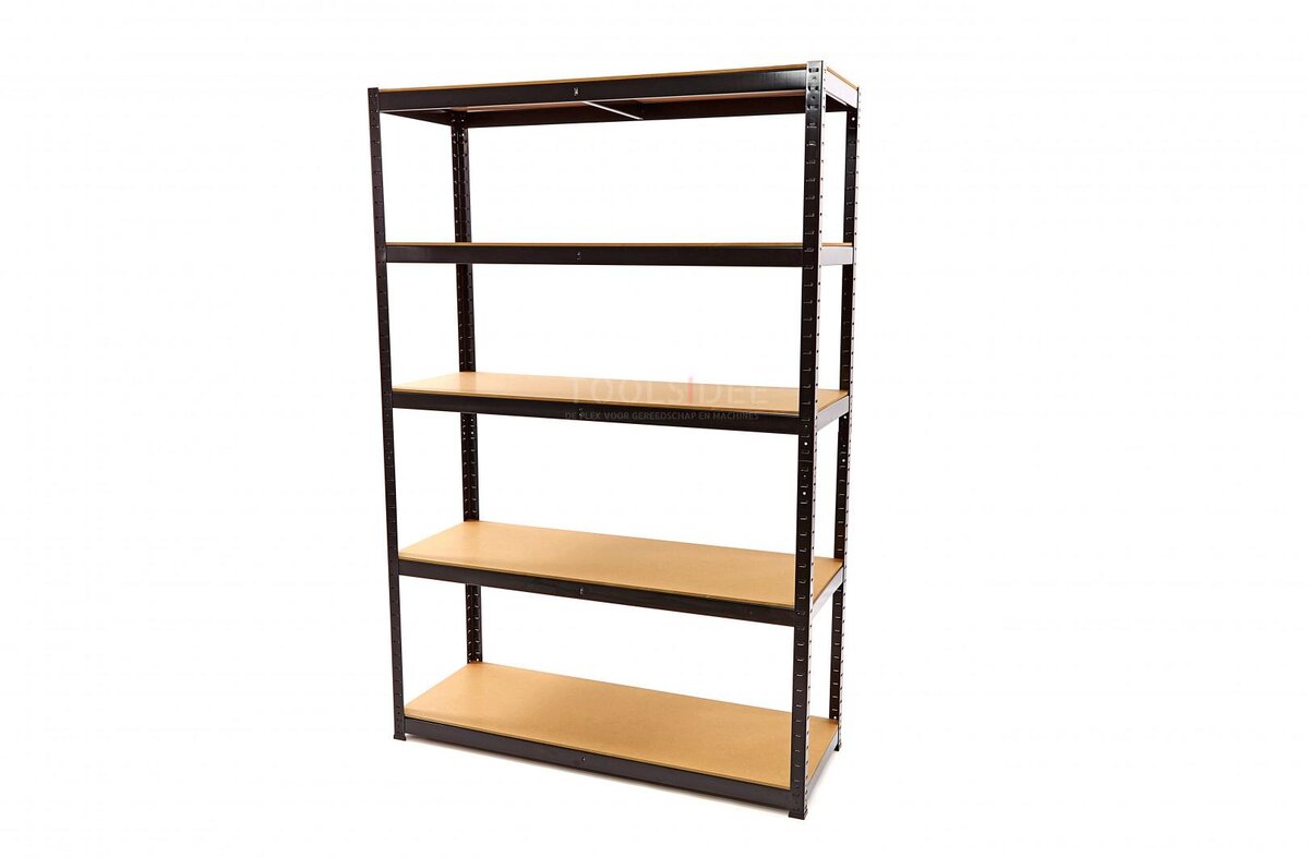 HBM Professionele Legbordstelling / Garagestelling 5 x 55 Kg 