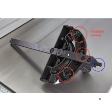 HBM 600 Circular saw table - 230 Volt 