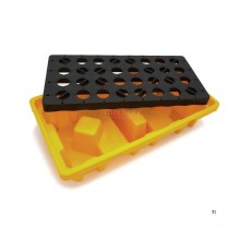 HBM 120 Liter Oljefat oppsamlingsbrett, Dryppbrett for 2 fat 