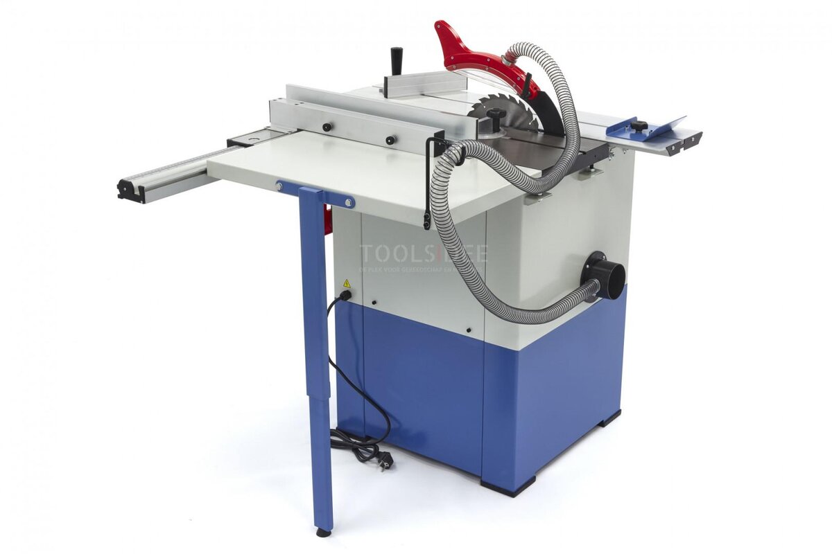 HBM 2200 Watt professionelt rundsavsbord med rullebord 