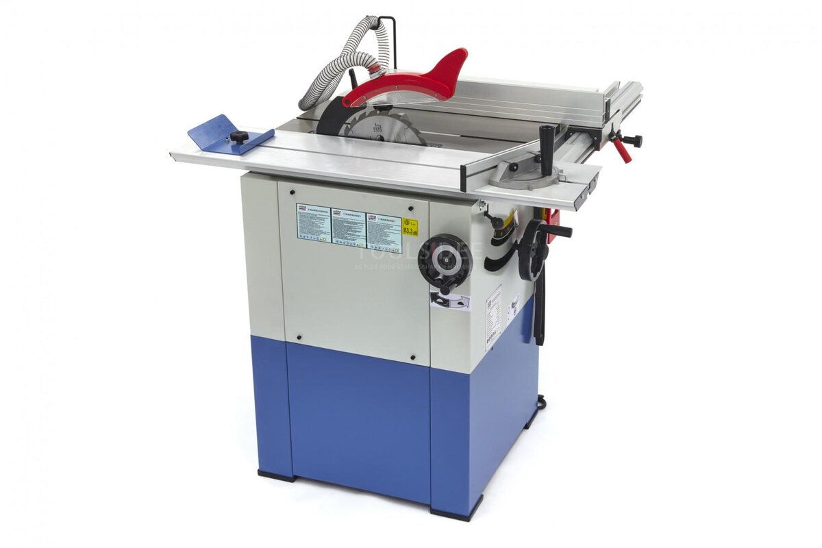 HBM 2200 Watt professionelt rundsavsbord med rullebord 