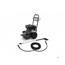 HBM professionnel nettoyeur haute pression à essence 4 temps 275 bar, 14 pk, 420 cc, 15 m tuyau, nettoyeur de terrasse HBM professionnel nettoyeur haute pression à essence 4 temps 275 bar, 14 pk, 420 cc, 15 m tuyau, nettoyeur de terrasse